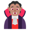 Vampire- Medium Skin Tone emoji on Microsoft
